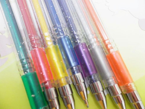 цветные шариковые ручки