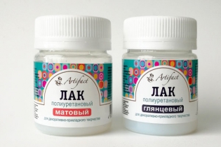 Поступление лаков для полимерной глины Артефакт