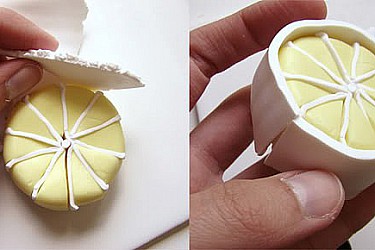 Урок. Лимон из полимерной глины (6)