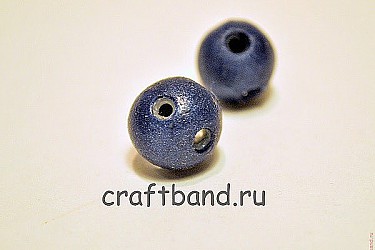 Полые бусины из полимерной глины (6)