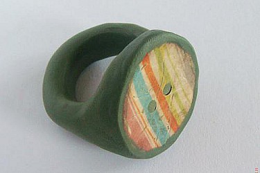 Кольца из полимерной глины. Обзор (30)