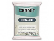 Полимерная глина Cernit Metallic turquoise gold 054