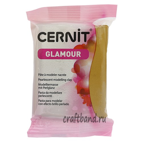 Полимерная глина Cernit GLAMOUR перламутровый золото антик 055