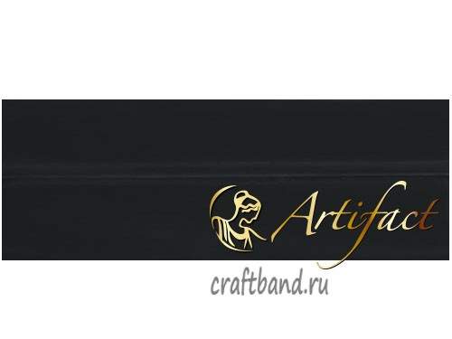 Полимерная глина Артефакт классический чёрный 250 гр.