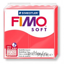 Полимерная глина Fimo Soft 8020-40 flamingo