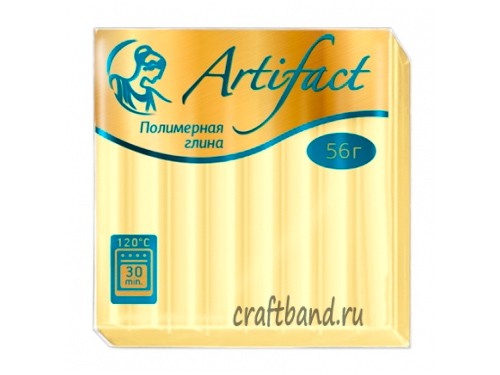 Полимерная глина Артефакт шифон липовый мёд 536