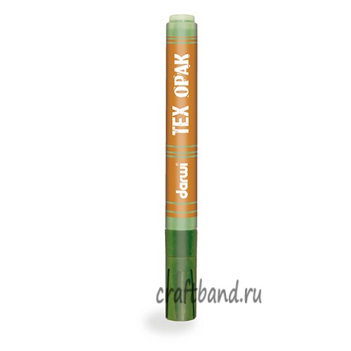 DA0160013 Маркер для ткани Darwi TEX OPAK, 2мм (укрывистый) (611 светло-зеленый)