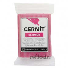 Полимерная глина Cernit GLAMOUR перламутровый кармин 420