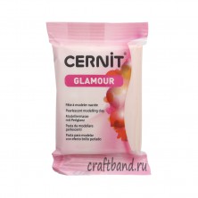 Полимерная глина Cernit GLAMOUR перламутровый розовый 425
