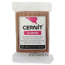 Полимерная глина Cernit GLAMOUR перламутровый коричневый 800