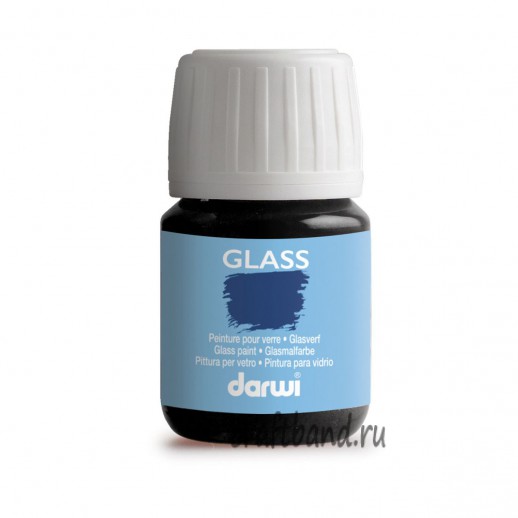 DA0700030 Краска для стекла Darwi GLASS, 30мл (100 черный)