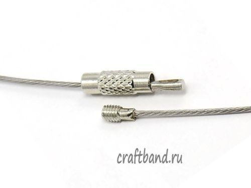 Основа для колье (чокер) серебряный