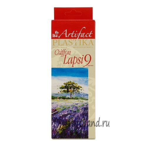 Набор полимерной глины "LAPSI CHIFFON" набор 9 цветов