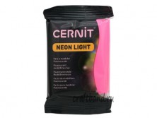 Полимерная глина Cernit Neon Light фуксия флуоресцентный 922