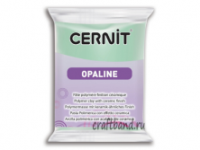 Полимерная глина Cernit Opaline 640 mint green