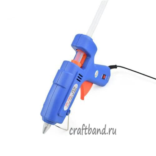 Клеевой пистолет большой с клеевыми стержнями в комплекте, Hobby&Pro