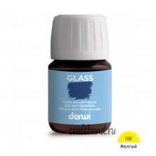 DA0700030 Краска для стекла Darwi GLASS, 30мл (700 желтый)