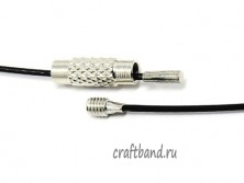 Основа для колье (чокер) чёрный