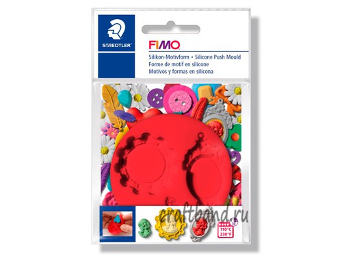 Силиконовый молд Fimo Камея