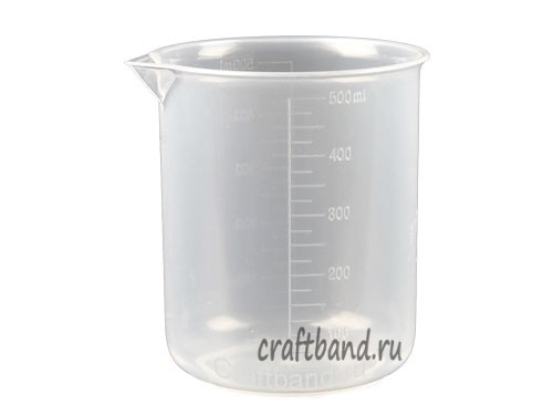 Стаканчик 500 мл. с делениями 1 шт. 