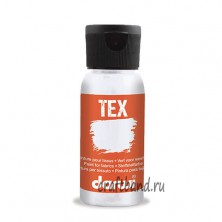 DA0100050 Краска для ткани Darwi TEX, 50 мл (007 белый укрывистый)