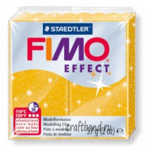 Полимерная глина Fimo Effect 8020-112 glitter gold