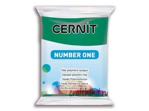 Полимерная глина Cernit Number One emerald green  620