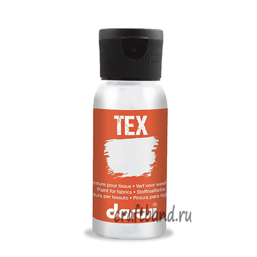 DA0100050 Краска для ткани Darwi TEX, 50 мл (085 белый перламутровый)