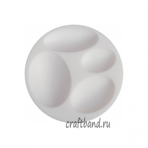 Силиконовый молд Овальные кабошоны, Cernit CE95120