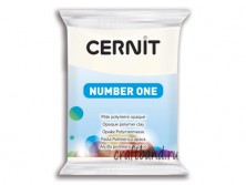 Полимерная глина Cernit Number One opaque white 027