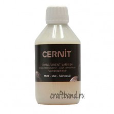Лак для полимерной глины Cernit матовый 250 мл.
