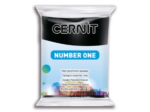 Полимерная глина Cernit Number One black 100