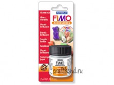 Глянцевый лак для полимерной глины Fimo 8704 01 BK 35 мл.