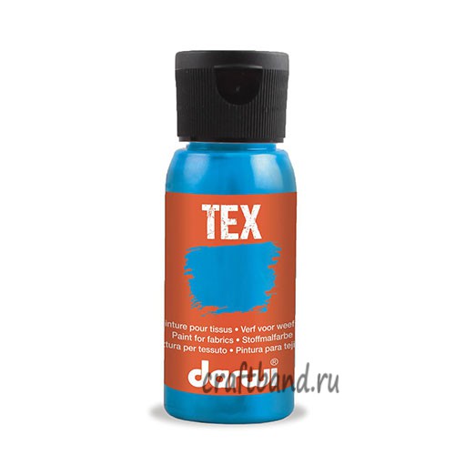 DA0100050 Краска для ткани Darwi TEX, 50 мл (280 бирюзово-голубой)