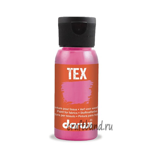 DA0100050 Краска для ткани Darwi TEX, 50 мл (478 розовый неон)
