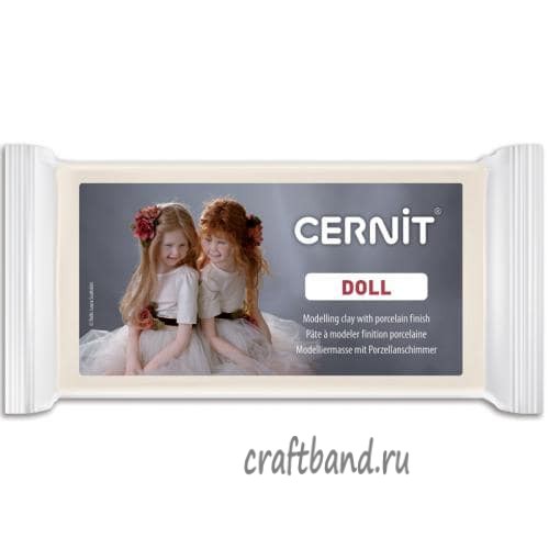 Полимерная глина Cernit DOLL Collection 042 бисквитный 500 гр.