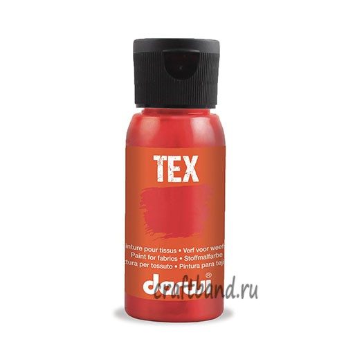 DA0100050 Краска для ткани Darwi TEX, 50 мл (490 киноварь)
