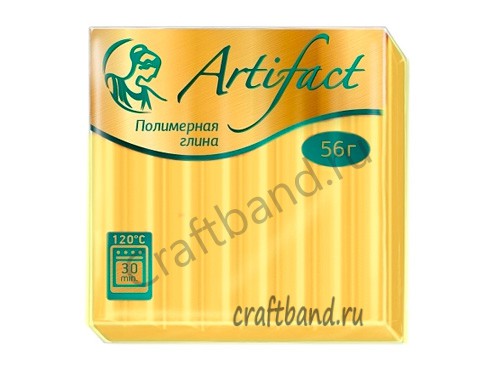 Полимерная глина Артефакт шифон шафран 539