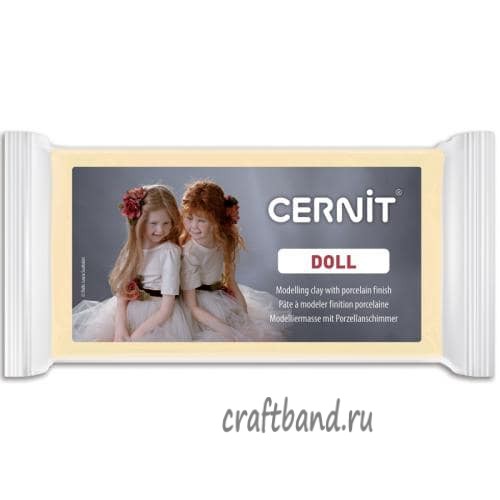 Полимерная глина Cernit DOLL Collection 744 миндальный 500 гр.