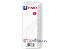 Полимерная глина Fimo Soft 8021-0 white 454 грамма