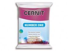 Полимерная глина Cernit Number One бордовый 411