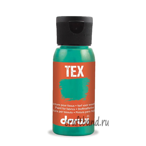 DA0100050 Краска для ткани Darwi TEX, 50 мл (640 зеленая мята)