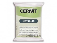 Полимерная глина Cernit Metallic green gold 051