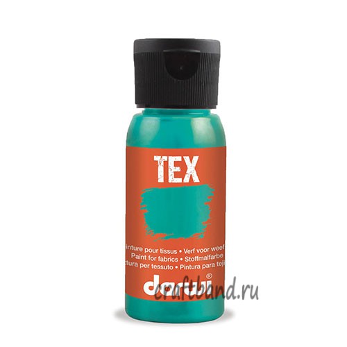 DA0100050 Краска для ткани Darwi TEX, 50 мл (695 бирюзовый перламутровый)