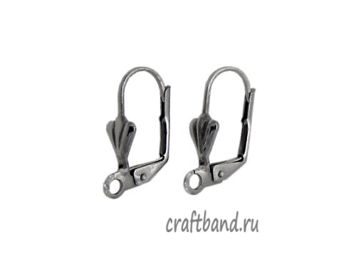 Швензы с английским замком чёрные