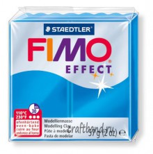 Полимерная глина Fimo Effect 8020-374 translucent blue