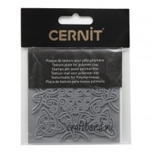 Текстурный лист Cernit Кельтский узел, 9х9 см. CE95023