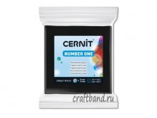 Полимерная глина Cernit Number One 100 чёрный 250 гр.