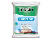 Полимерная глина Cernit Number One green 600
