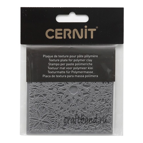 Текстурный лист Cernit Мандала, 9х9 см. CE95025